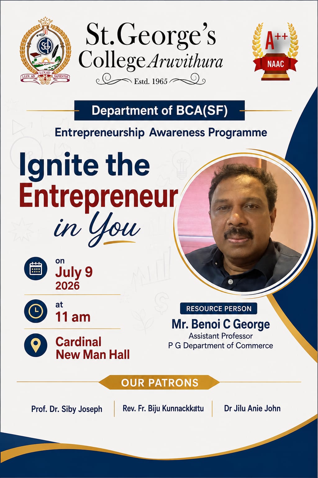 Ignite the Entrepreneur in You - Entrepreneurship Awareness Programme 